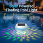 🏊‍♂️☀️ Lampe solaire flottante LED pour piscine – Couleurs changeantes, allumage/extinction automatique, étanche. Idéale pour piscine, bassin ou spa – Crée une ambiance magique la nuit ! 💡🌙✨