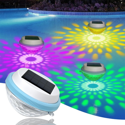🏊‍♂️☀️ Lampe solaire flottante LED pour piscine – Couleurs changeantes, allumage/extinction automatique, étanche. Idéale pour piscine, bassin ou spa – Crée une ambiance magique la nuit ! 💡🌙✨