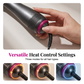 🛡️💇‍♀️ Brosse coiffante sans chaleur excessive – Panneaux flottants anti-brûlure, ions négatifs, domptez les frisottis et apportez une brillance satinée à vos pointes sans risque de fourches 🔥🚫