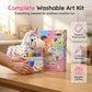 Kit de peluche licorne à colorier soi-même