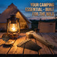 Marteau de camping multifonctionnel avec rangement pour piquets