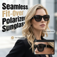 🏖️PROMO -50%🔥Lunettes Soleil Polarisées Sur-Lunettes Femme – 9 Couches Anti-Reflets Eau Route Neige UV400, Grande Monture Glamour Hollywood, Matériaux Haute Qualité Charnières Renforcées · 4 Styles✨