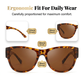🏖️PROMO -50%🔥Lunettes Soleil Polarisées Sur-Lunettes Femme – 9 Couches Anti-Reflets Eau Route Neige UV400, Grande Monture Glamour Hollywood, Matériaux Haute Qualité Charnières Renforcées · 4 Styles✨