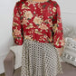 🧥 50% DE RÉDUCTION 🌸 Cardigan femme à fleurs, manches volantées & nouer – Style bohème fluide & ample – Léger, aéré – parfait pour le printemps ou les soirées d’été – romantique et décontracté 🌿