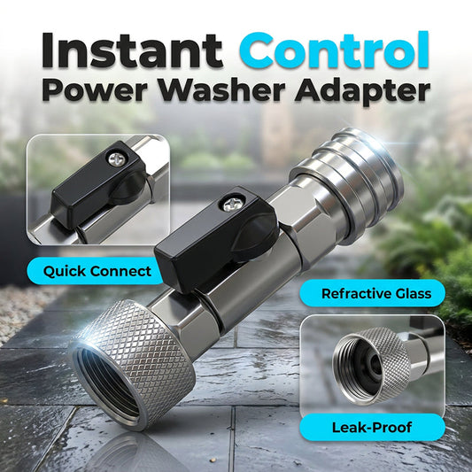 Adaptateur à connexion rapide 3/4" GHT vers 1/4"