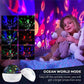 2-in-1 Rotating Star Projector Night Lights