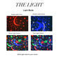 2-in-1 Rotating Star Projector Night Lights