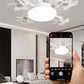 💡🌀🔥 Ventilateur de plafond avec éclairage LED et télécommande ; contrôle facile de la vitesse et de l'intensité lumineuse ✨