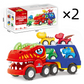 Camion de transport de dinosaures à deux étages (jouet)