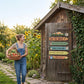 -50% Aujourd’hui 🏡🌿 Plaque Murale Rustique en Bois