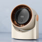 🌬️ Ventilateur Turbo 4-en-1 – Accrochage/Pose, 360°, 4 Modes, Silencieux & Lumière d’Ambiance 🌀✨