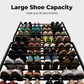 👟🔥 -50% ! Organisateur Chaussures Suspendu Porte – Jusqu'à 36 Paires Métal Robuste Stable, Étagères Inclinées Anti-Glissement Talons Bottes Baskets, Installation Sans Outils Secondes · 3 Coloris · 4-8-12 Étages ✨