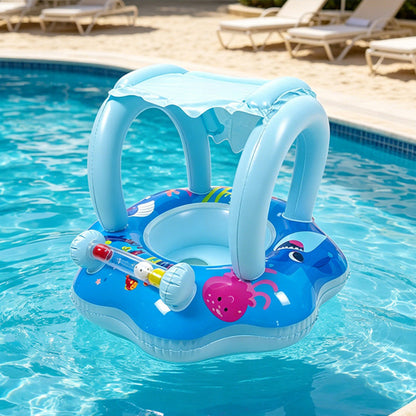 Bouée gonflable pour enfants en forme de yacht