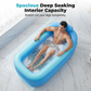 Baignoire gonflable isolée à trois couche