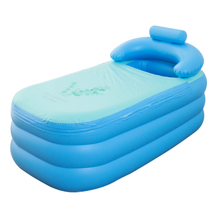 Baignoire gonflable isolée à trois couche