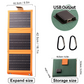 Panneau solaire portable avec chargement USB