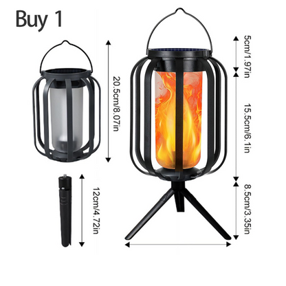 🏮 50 % DE RÉDUCTION EN CE MOMENT ! ☀️Lanterne Solaire à Flamme Vacillante