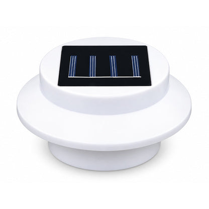 Lampes solaires LED étanches d'extérieur pour gouttière et mur