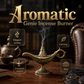 ⏰ PROMO FLASH : 50% DE RÉDUCTION ! Brûle-Encens Vintage Lampe de Génie Aladdin – Design Mystique Rétro, 42 Copeaux de Bois de Santal Inclus & Construction Métal Durable for une Aromathérapie Apaisante et Décorative ✨🪔