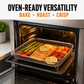 Grille à 3 niveaux en acier inoxydable 304 pour friteuse à air, panier de cuisson empilable et support à toasts pour ailes de poulet et pain grillé, accessoire de cuisson pour friteuse à air
