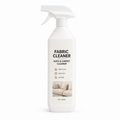 Spray nettoyant sans eau pour tissus et ameublement