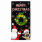 Décoration de porte pour Noël