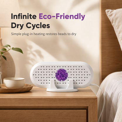💧 PROMO LIMITÉE -50% ♻️ Mini Déshumidificateur Réutilisable — Garde les Armoires Sèches