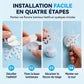 ❄️🎄50% DE RÉDUCTION ! Stickers muraux veilleuse flocon de neige lumineux, déco murale magique, brillent dans l’obscurité ✨🏠