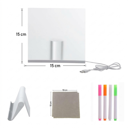 🎨 50% DE RÉDUCTION! ✨ Tableau à dessin lumineux – Effaçable & créatif pour enfants ✨