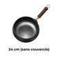 🔥Casserole Artisanale en Fonte Non Émaillée