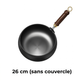 🔥Casserole Artisanale en Fonte Non Émaillée