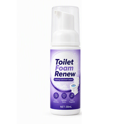 Nettoyant moussant à action rapide pour cuvettes de toilettes