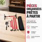 Kit d'outils de marquage multifonction pour le travail du bois