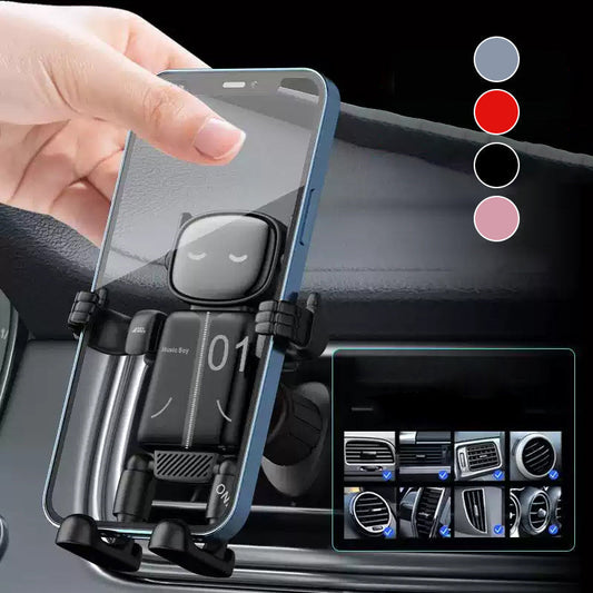 🎉🎉Offre limitée dans le temps : 1 acheté, 1 gratuit🚗🚗 Support de téléphone de voiture universel Robot Creative