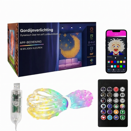 💥🌈 50 % de réduction ! Transformez un éclairage ordinaire en un spectacle lumineux spectaculaire ! Dessinez des motifs, ajoutez du texte ou des photos et laissez les couleurs danser au rythme de la musique – étanche et alimenté par USB !