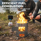 50% de Réduction – Poêle à Bois Portable Réchaud Camping, Cuisson et Bivouac
