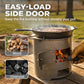 50% de Réduction – Poêle à Bois Portable Réchaud Camping, Cuisson et Bivouac
