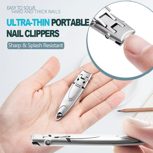 💅 50% DE RÉDUCTION! ✨ Coupe-ongles ultra-fin – Léger & parfait pour voyager ✨