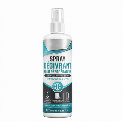 Spray de dégivrage pour réfrigérateur, décongélation rapide du congélateur