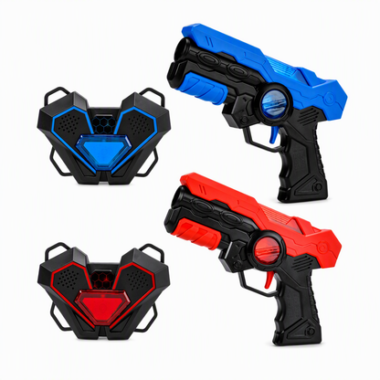 Pistolet laser pour enfants avec effets sonores et lumineux