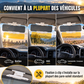 ⏳Offre spéciale limitée dans le temps ⏰Conduisez plus sûr de jour comme de nuit 🌙 Pare-soleil de voiture HD universel anti-éblouissement ✨