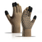 USB Heated Touchscreen Knit Gloves