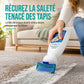 Nettoyez instantanément tapis et canapés ! Mousse nettoyante pour tissus sans eau