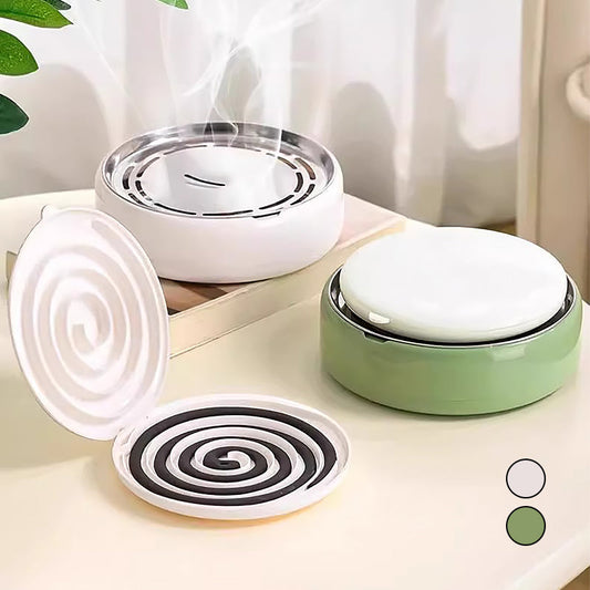 Support pour spirale anti-moustiques avec séparateur